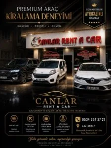 Canlar Rent A Car – ARAÇ KİRALAMA GAZİANTEP